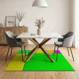 Block Vibrant Multi-Color Geometric Block Area Rug