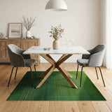 Lush Green Abstract Textured Area Rug