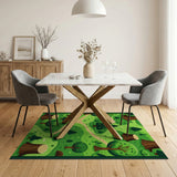 Whimsical Forest Path Area Rug