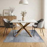 Serene Grey Ombre Cloud Area Rug