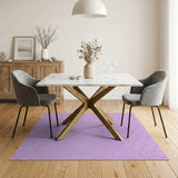 Pink Hexagon Geometric Modern Area Rug