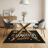 Happy Halloween Witches Area Rug