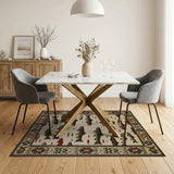 Southwestern Salmon Trout Area Rug