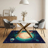 Stellar Orbit Area Rug