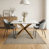 Beige Geometric Woven Beige and Neutral Area Rug