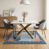 Lionfish Coral Coastal Area Rug