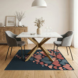 Cascading Hearts Area Rug