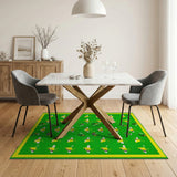 Playful Bumblebee Kids Area Rug