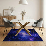 Multi-color and Patterns Cosmic Nebula Area Rug
