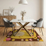Adorable Yellow Bear Kids Area Rug