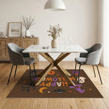 Kids Cartoon Happy Halloween Kids Cartoon Area Rug