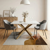 Organic Overlap Abstract Area Rug