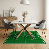 Soccer Field Area Rug