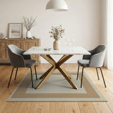 Cream Tan Border Woven Area Rug