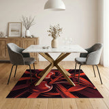 Bold Red Cherry Duo Area Rug