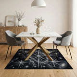 Cosmic Starburst Galaxy Area Rug