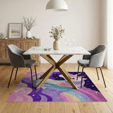 Magical Unicorn Starry Night Kids Area Rug
