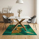 Playful Jungle Tiger Area Rug