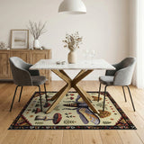 Majestic Hawk Moth Toadstool Rug
