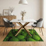 Lush Green Broccoli Florets Area Rug