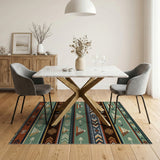Southwestern Multi-Color Geometric Area Rug