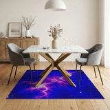 Cosmic Lightning Plasma Area Rug