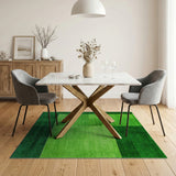 Vibrant Green Vibrant Green Geometric Block Area Rug
