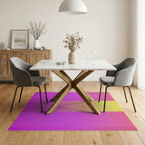 Pink Yellow Gradient Stripe Area Rug