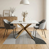 Abstract Area Beige Neutral Abstract Wave Area Rug