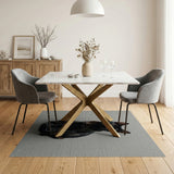 Curious Black Kitten Area Rug