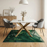 Emerald Forest Valley River Area Rug