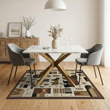 Brown Bear Heritage Tribal Area Rug