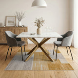 Beige and Neutral Beige Neutral Geometric Modern Area Rug