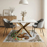 Charming Squirrel Meadow Area Rug