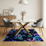 Abstract Area Cosmic Swirl Abstract Area Rug