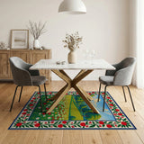 Apple Blossom Wildflower Valley Rug