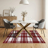 Red Buffalo Check Area Rug