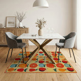 Vibrant Fruit Medley Area Rug