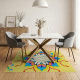 Vibrant Mandala Multi-Color Area Rug