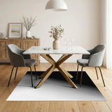 Black White Diagonal Gradient Area Rug