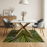 Radiant Bamboo Canopy Area Rug