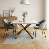 Beige and Neutral Beige Organic Abstract Area Rug