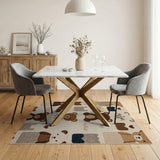 Cuddly Teddy Bear Kids Area Rug
