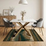 Southwestern Bear Lake Mountain Area Rug