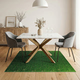 Lush Green Turf Area Rug