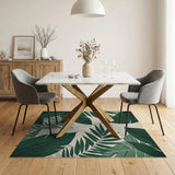Lush Green Lush Green Palm Leaf Area Rug