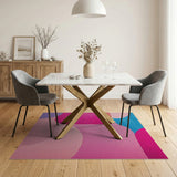 Vibrant Multi-Color Abstract Bubble Area Rug