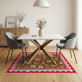 Whimsical Gingerbread Houses Kids Area Rug
