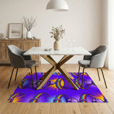 Rainbow Collar Kids Cartoon Rug