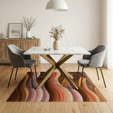 Wavy Desert Dunes Area Rug